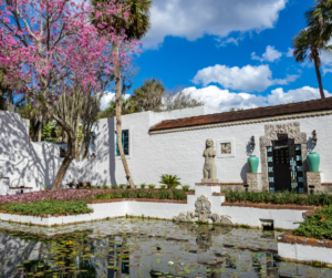 A beautiful scenic shot of our main garden.